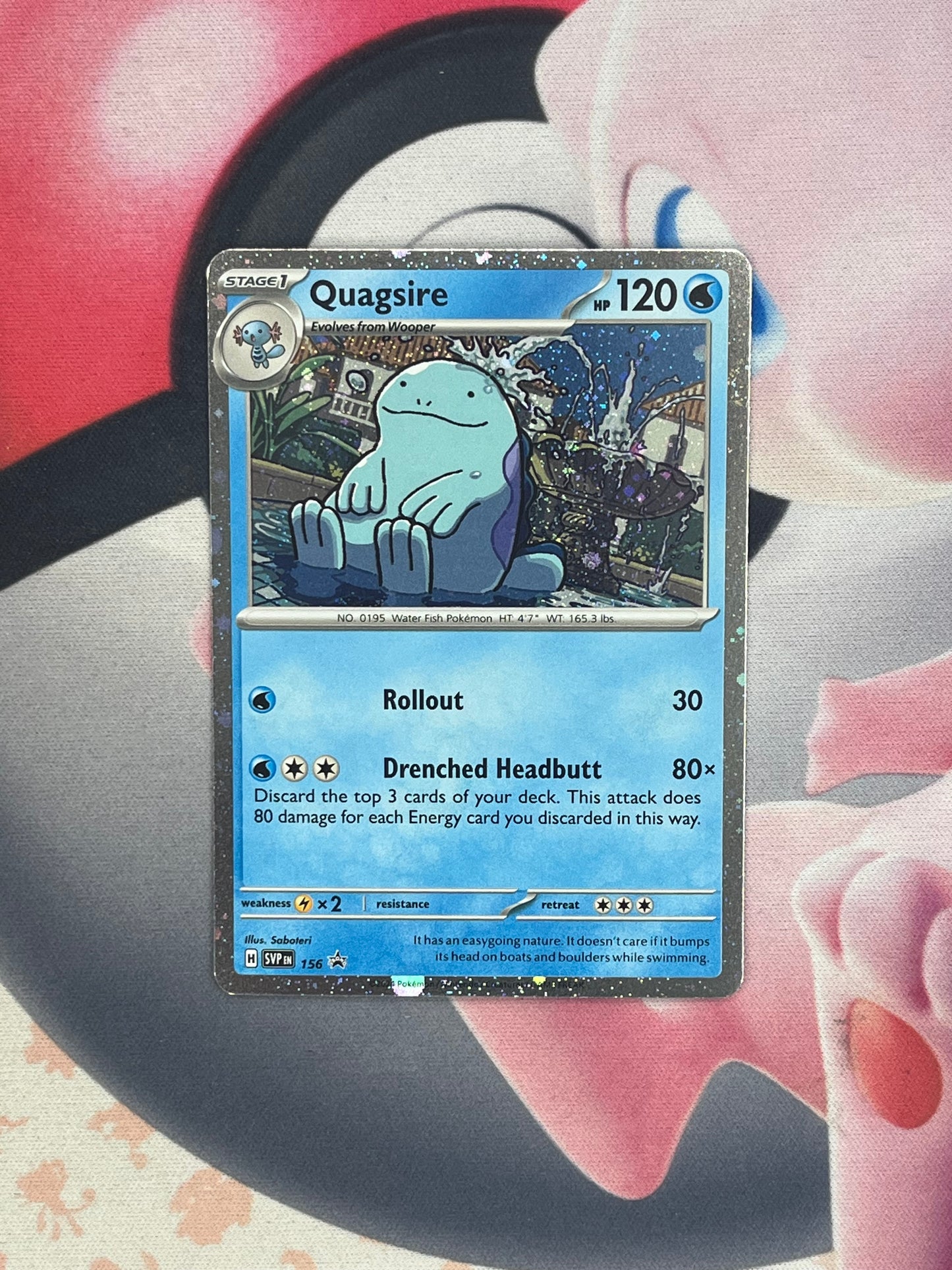 Quagsire #156 - Scarlet & Violet Promo - NM