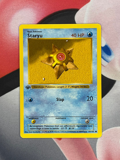 Staryu #65 - Base Set (1st Edition) - NM