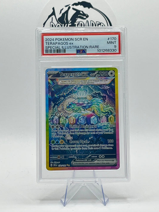 Terapagos ex #170 - Stellar Crown - PSA 9