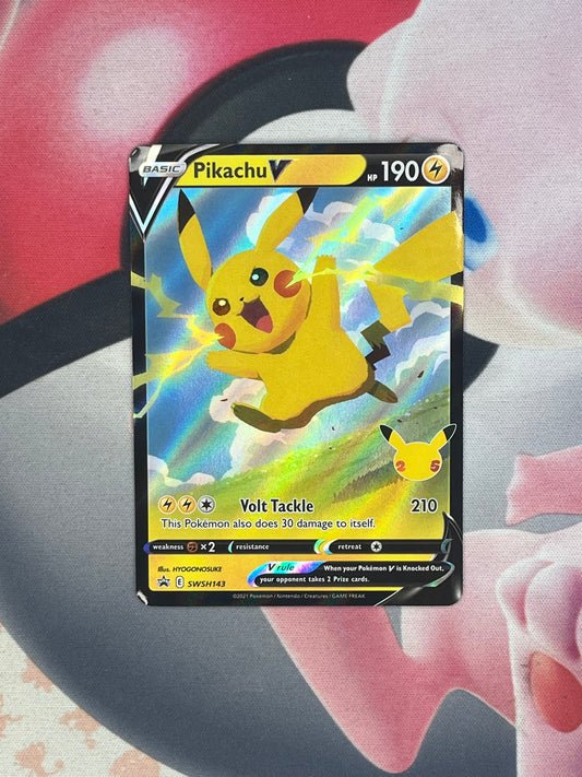 Pikachu V #SWSH143 - Pokemon Celebrations - NM