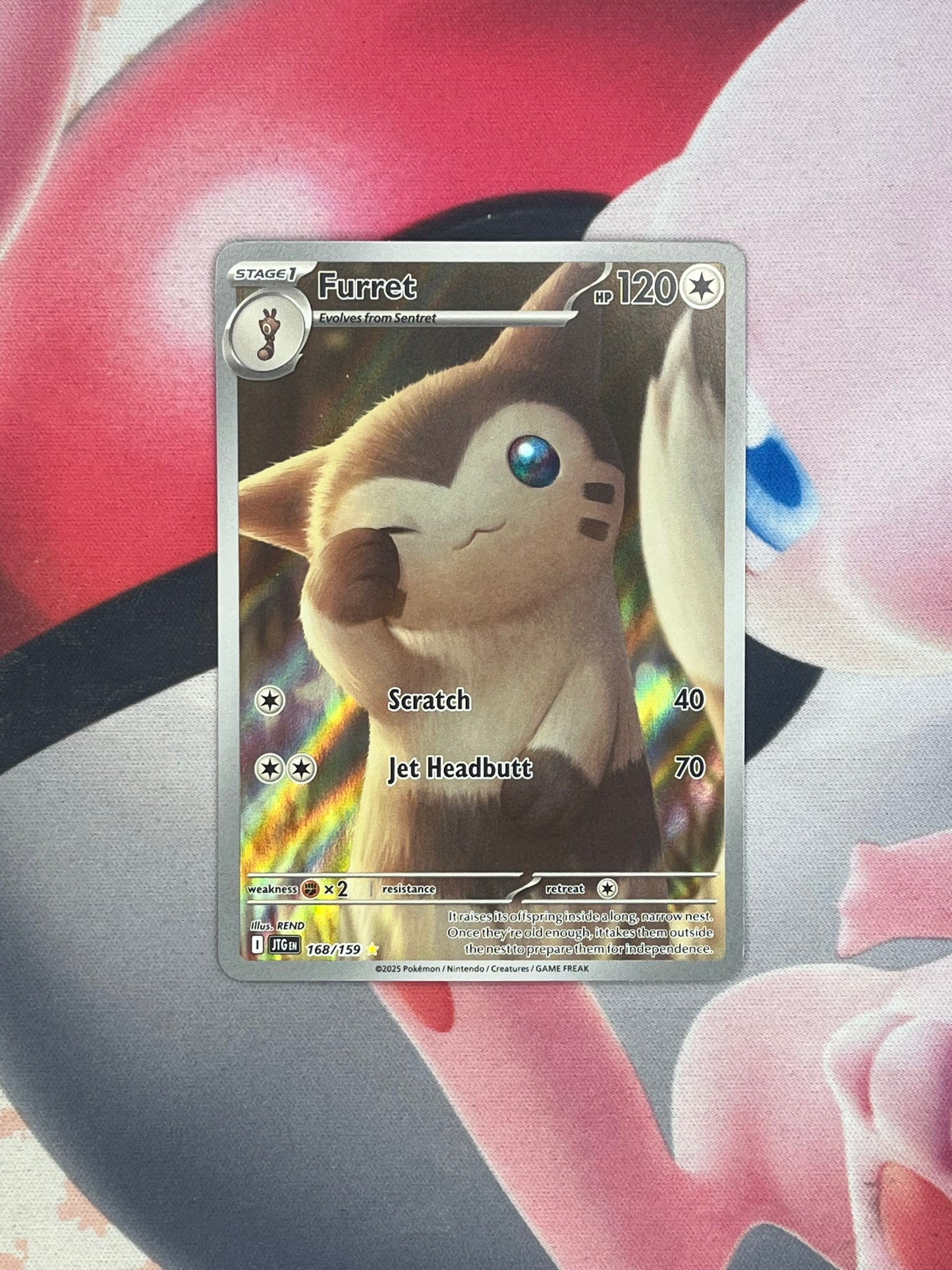 Furret #168 - Journey Together - NM