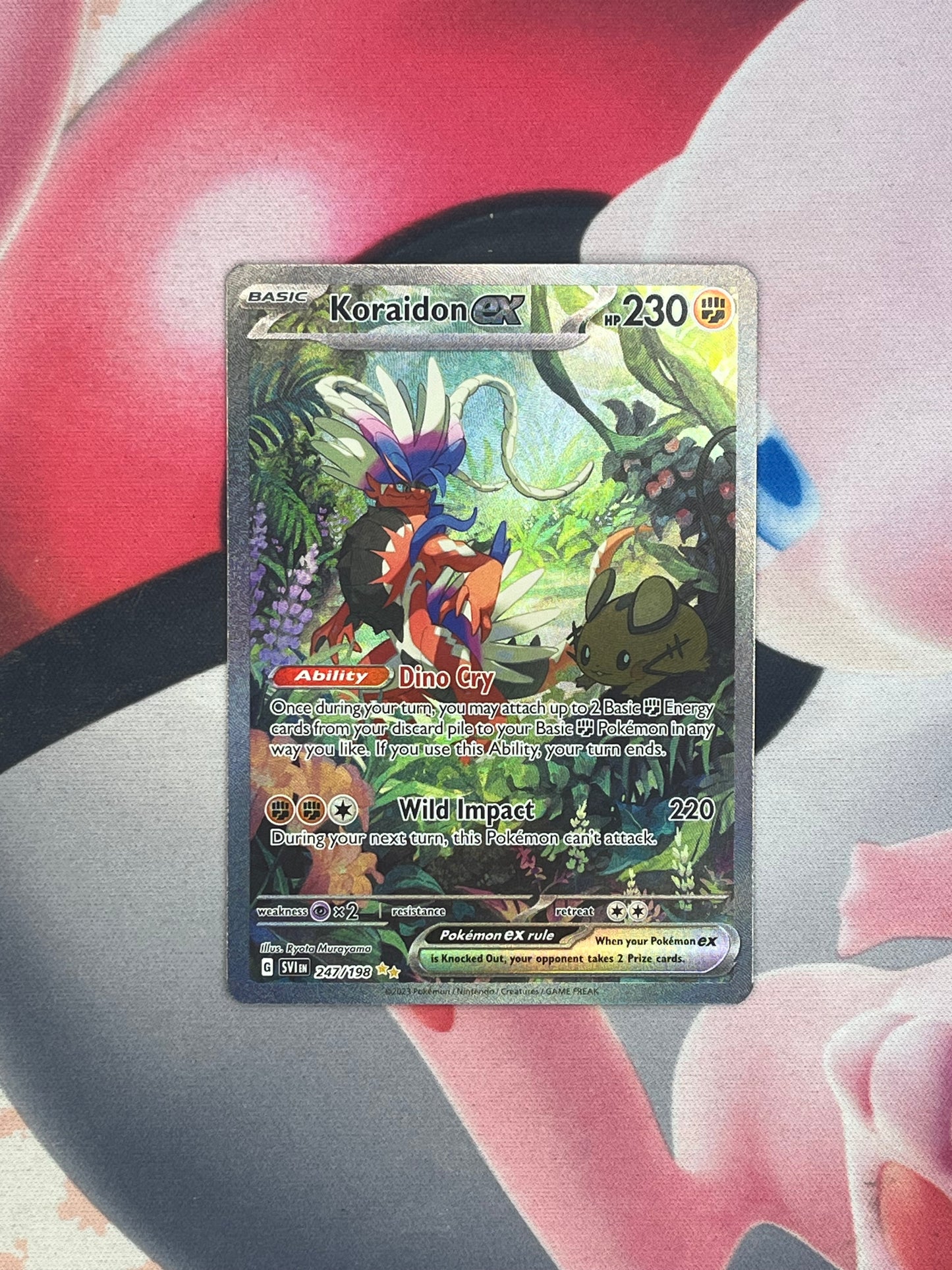 Koraidon ex #247 - Scarlet & Violet - NM