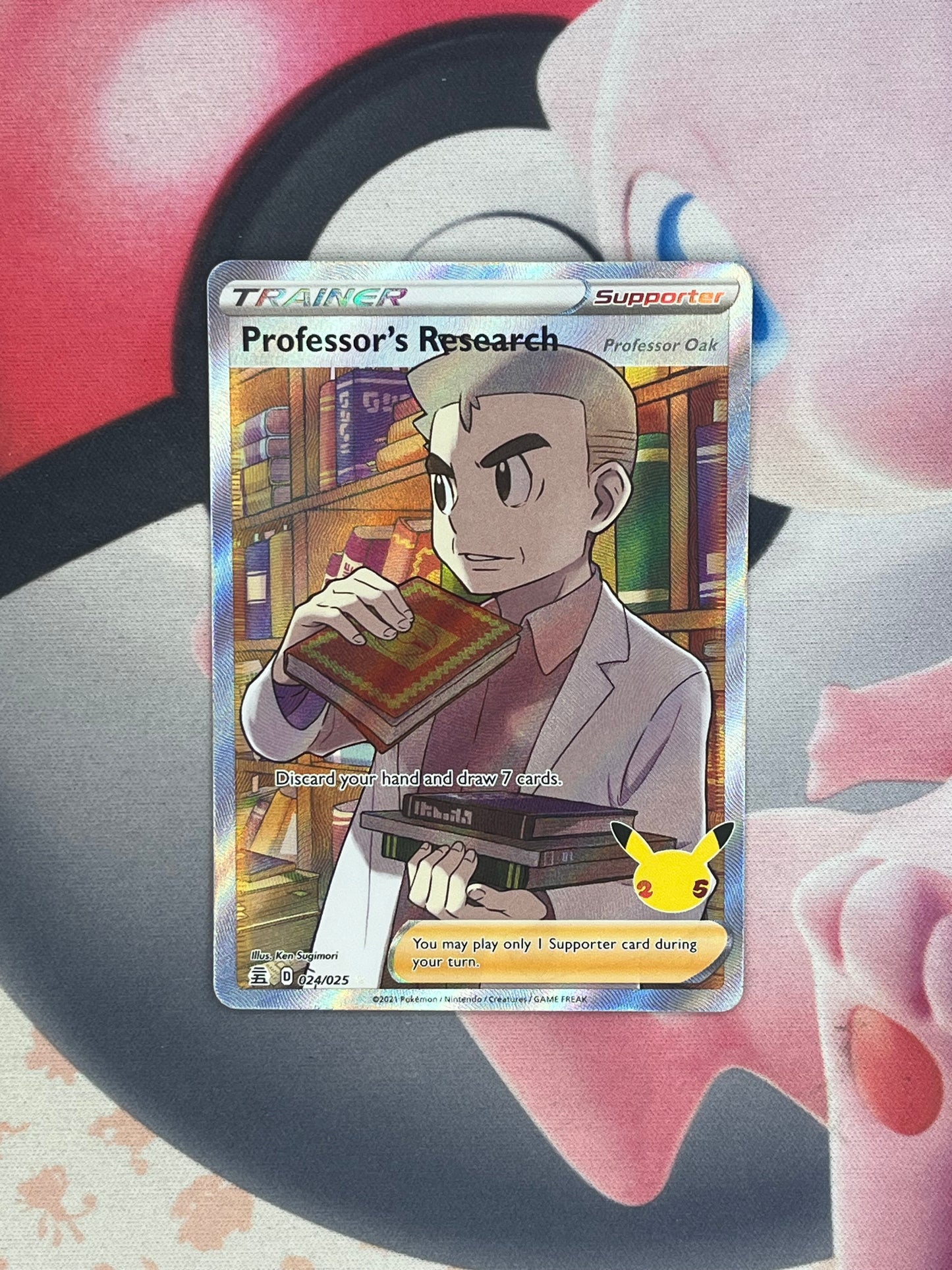 Professor's Research #24 - Pokemon Celebrations - NM