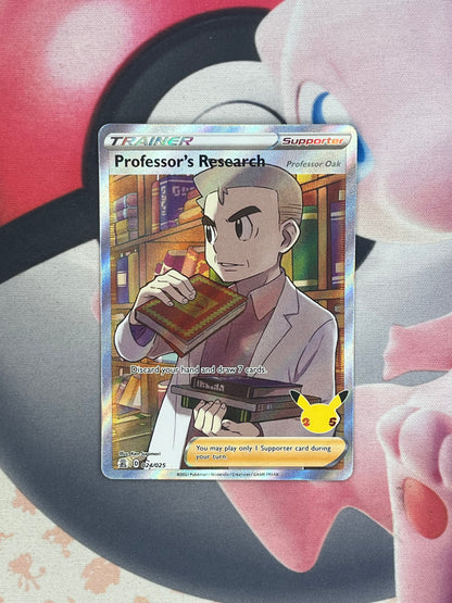 Professor's Research #24 - Pokemon Celebrations - NM