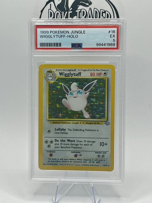 Wigglytuff #16 - Jungle - PSA 5