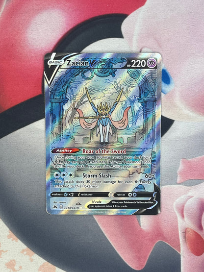 Zacian V #GG48 - Crown Zenith - NM